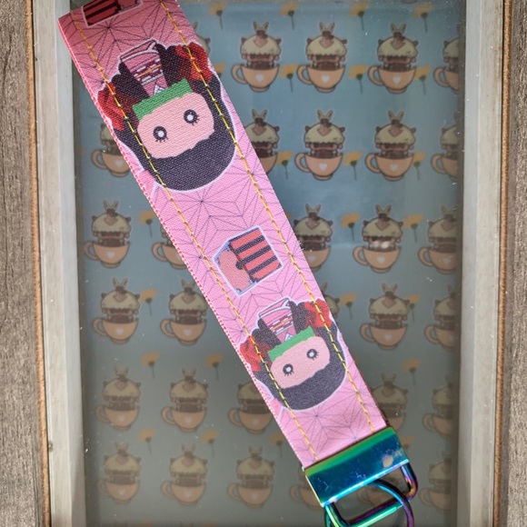 Nezuko wristlet, anime key fob - Picture 6 of 8
